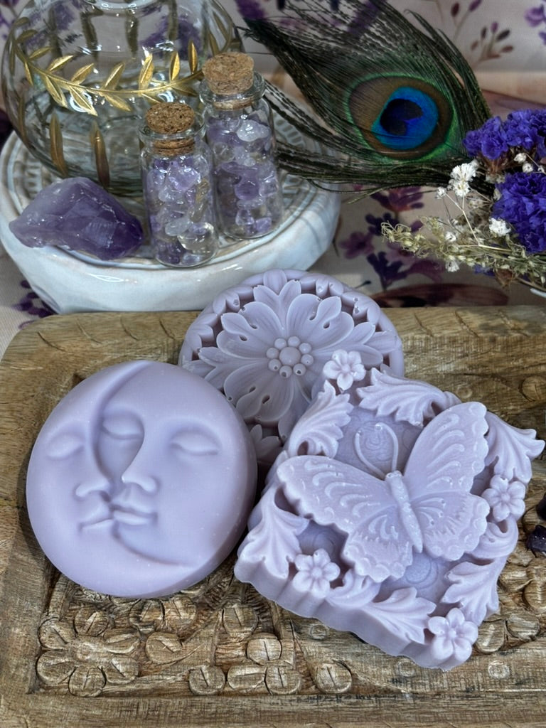 Celestial Dream Soap Collection: Moonpetal Reverie