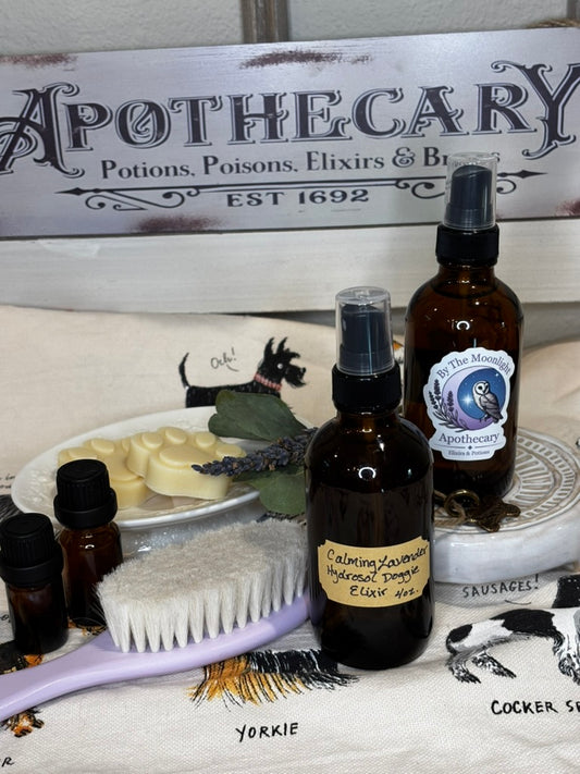 Calming Lavender Moonlight Doggie Elixir - Hydrosol Mist
