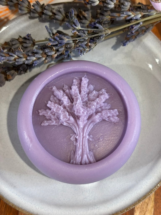 Twilight Violet Garden Soap Collection: Moonlit Lavender Bouquet