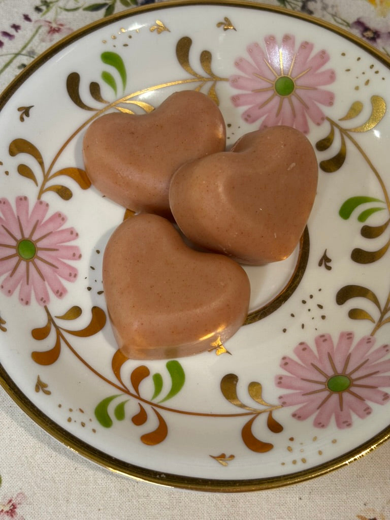 Moonlight Wildflower Fields Soap Collection: Enchanted Mini Heart Bloom Trio