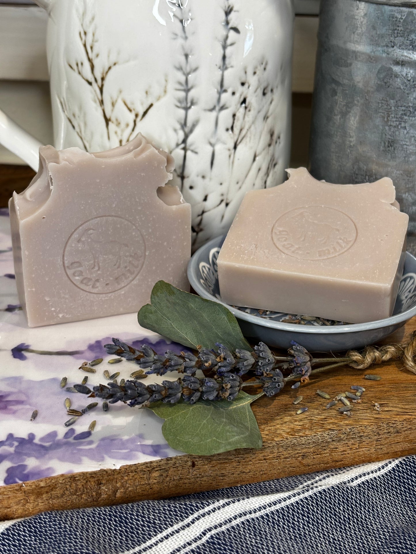 Milk & Moonlight Soap Collection: Midnight Lavender Cream