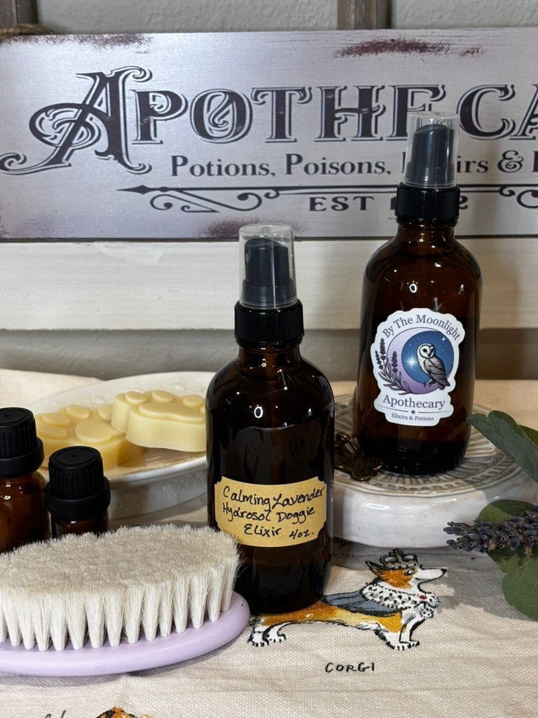 Calming Lavender Moonlight Doggie Elixir - Hydrosol Mist