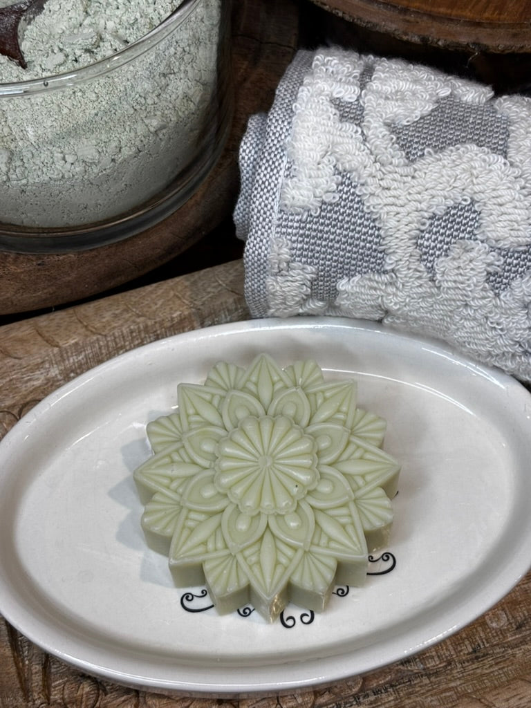 Moonlight Garden Soap Collection: Whisper Petal Medallion