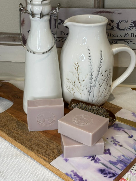 Milk & Moonlight Soap Collection: Lavender Milk Veil