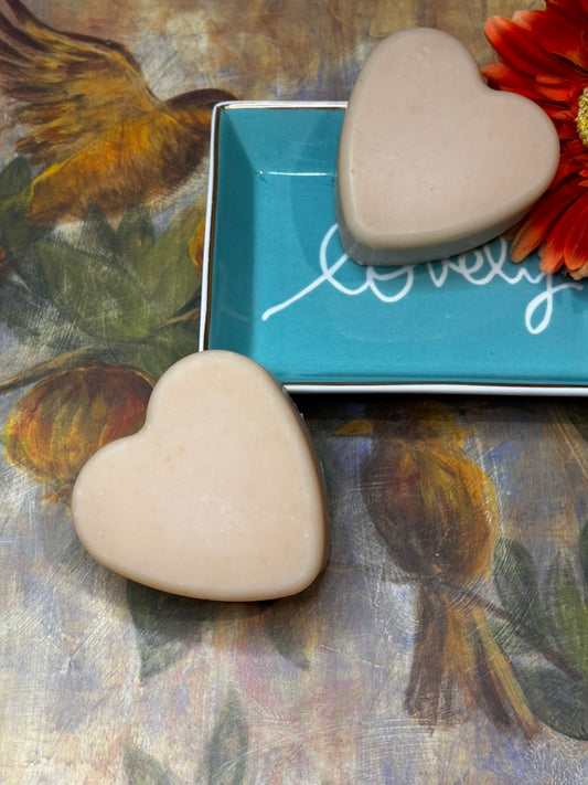 Love Potion Soap Collection: Golden Blush Heart