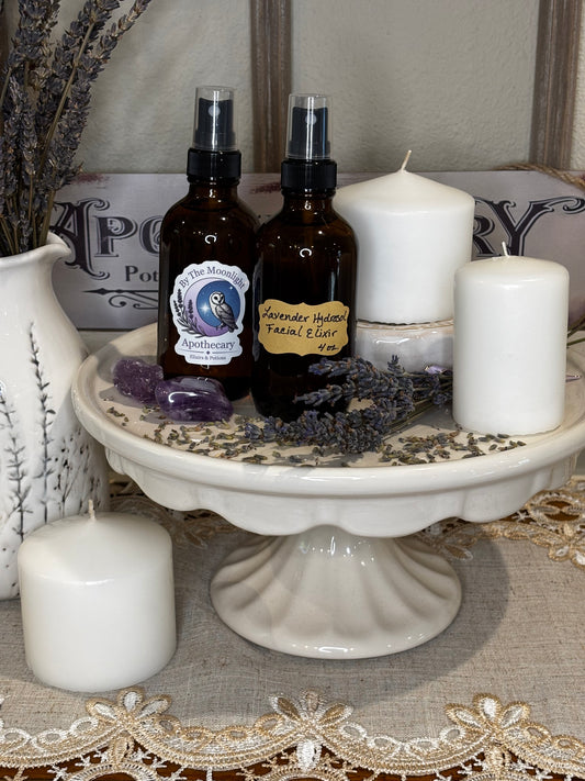 Lavender Moonlight Elixir - Hydrosol Facial Mist