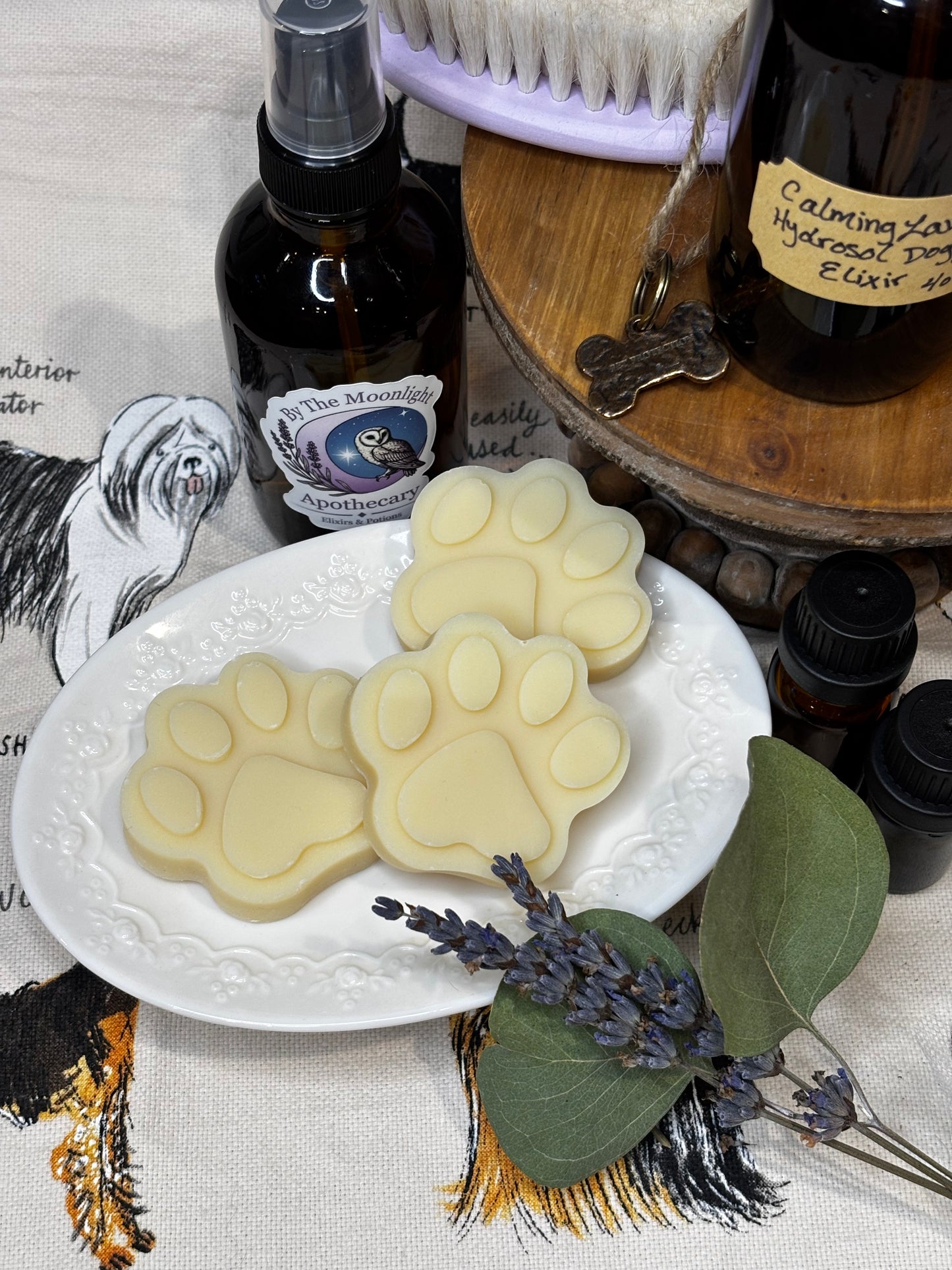 Calming Lavender Moonlight Doggie Shampoo Bar